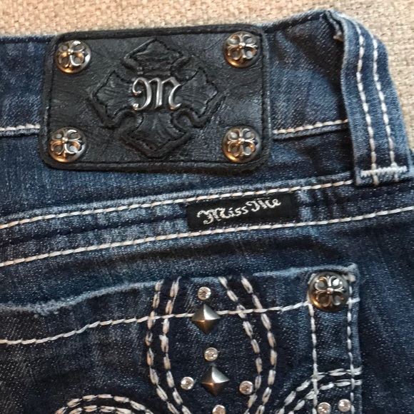 Miss Me Jeans size 27 Boot Cut EUC - Picture 4 of 8